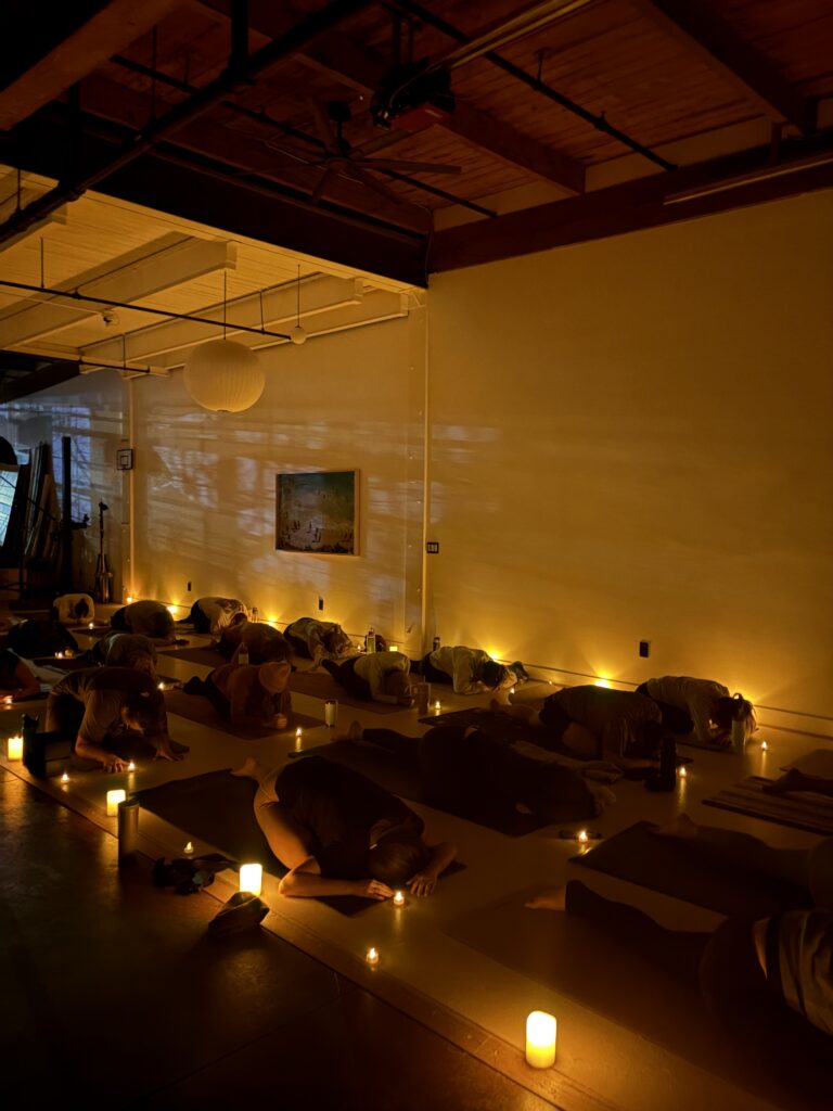 Candlelit Yoga